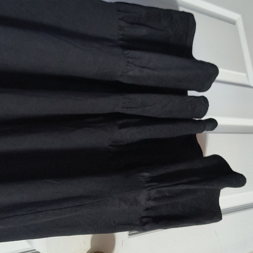 Auselily black ruffled dress - Picture 3 of 4